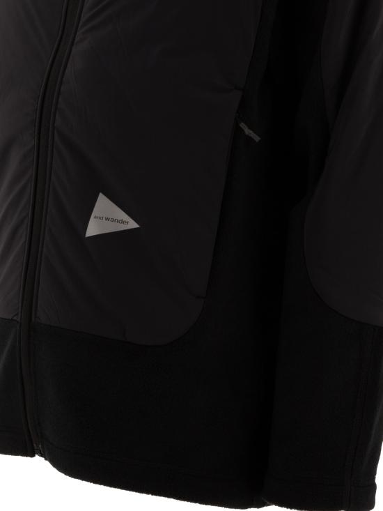  앤드원더 탑 플리스 자켓  5744231108010 Black - AND WANDER