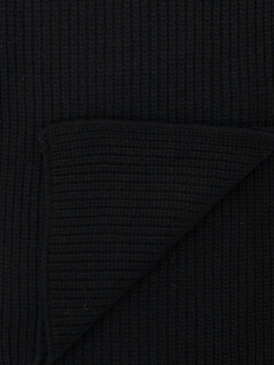  폴로 랄프로렌 포니 로고 자수 니트 머플러 449959353001 BLACK DOM - POLO RALPH LAUREN