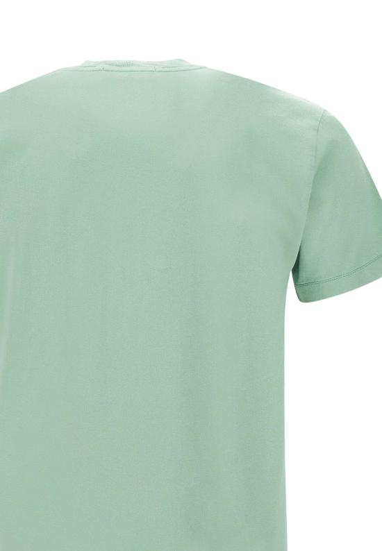  스톤 아일랜드 반팔 티셔츠 801524113V0052 LIGHT GREEN DOM - STONE ISLAND