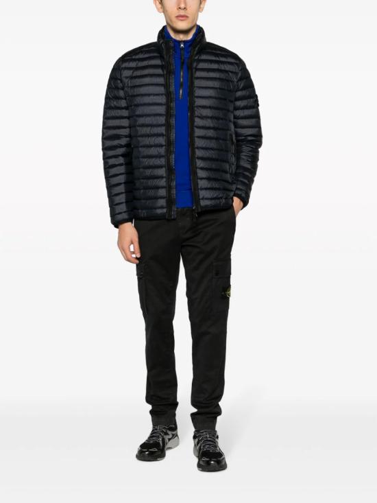  스톤 아일랜드 스트레이트 팬츠 7915303L1A0129 Black - STONE ISLAND