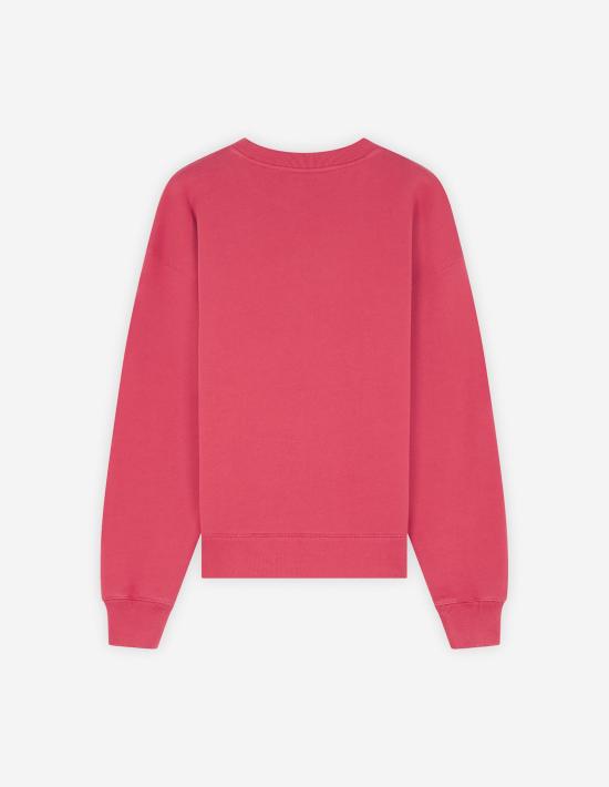  메종키츠네 스피디 폭스 패치 컴포트 스웨트셔츠 MW00309KM0307 P642 REDCURRENT DOM - MAISON KITSUNE