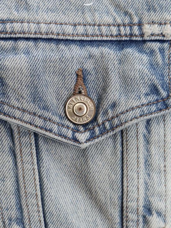  발렌시아가 데님 자켓 767949TDW144016 BLUE DOM - BALENCIAGA