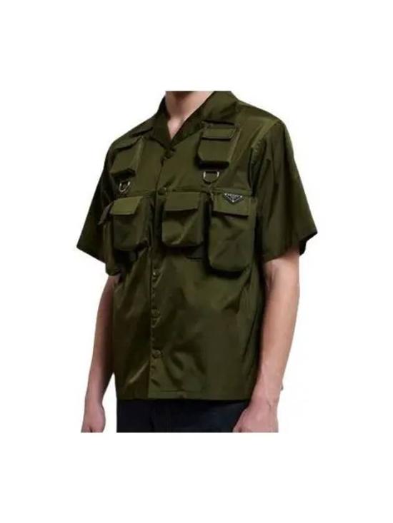  프라다 반팔 셔츠 SC7681WQ8F0466 DOM