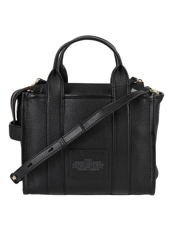 26SS 마크제이콥스 트래블러 가죽 미니 토트백 H009L01SP21001 Black - MARC JACOBS