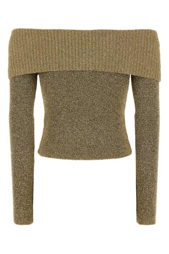  가니 긴팔 티셔츠 K2306339 GOLD DOM - GANNI