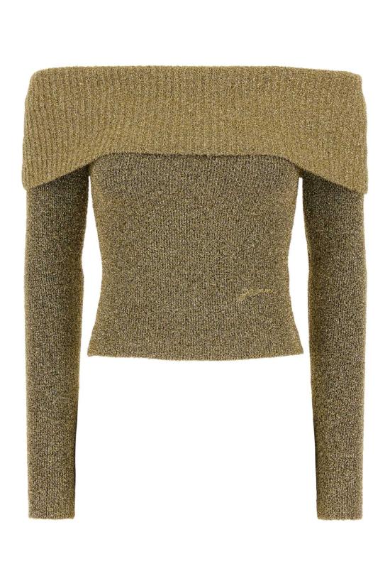  가니 긴팔 티셔츠 K2306339 GOLD DOM