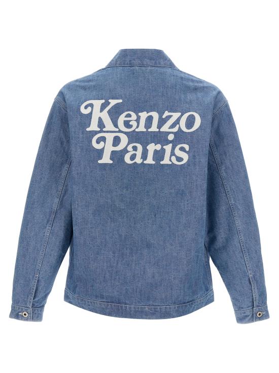  겐조 데님 자켓 FE55DM1426H4DT DOM - KENZO