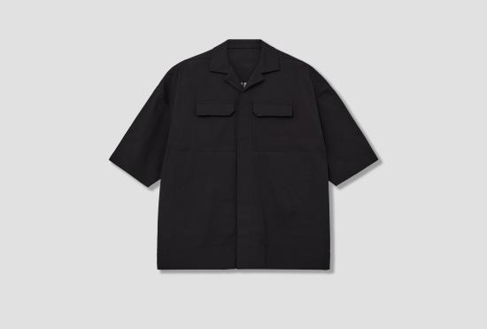 25SS 릭 오웬스 반팔 셔츠 RU01E5298 TE