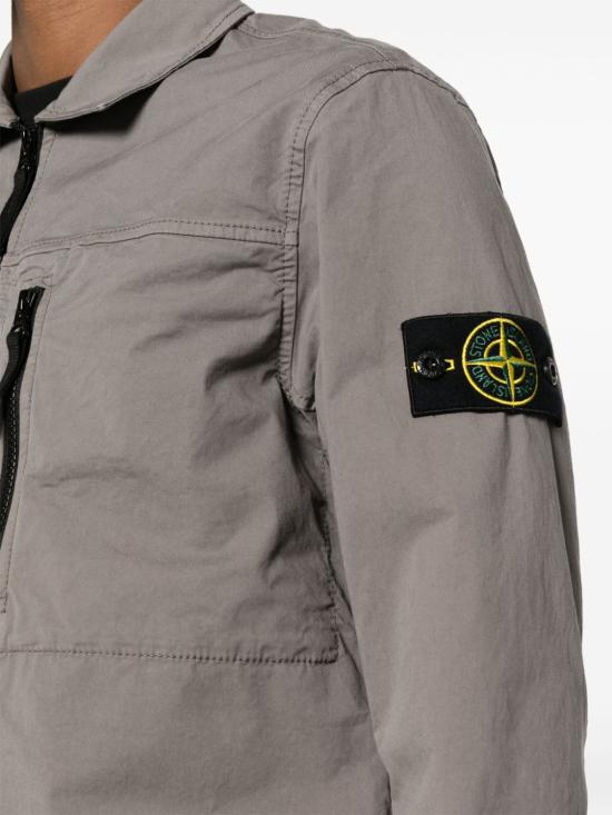  스톤 아일랜드 자켓 801510210V0092 DOVE GREY DOM - STONE ISLAND