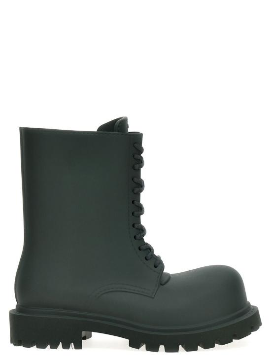  발렌시아가 부츠 717807W0FOI1025 DARK GREEN DOM
