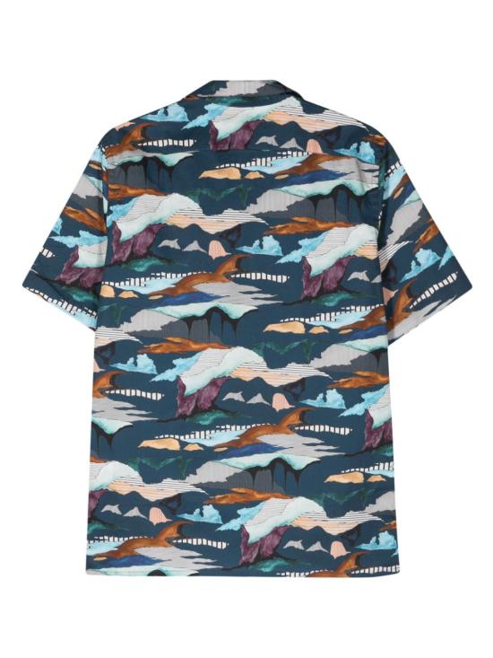  폴 스미스 반팔 셔츠 M2R695UM2196448 DOM - PAUL SMITH