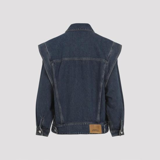  이자벨마랑 데님 자켓 VE0049FBB1H04I30FB FADED BLUE DOM - ISABEL MARANT