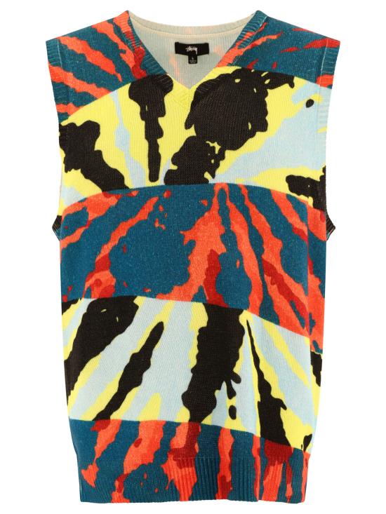  스투시 니트 베스트 117179BLUE DOM