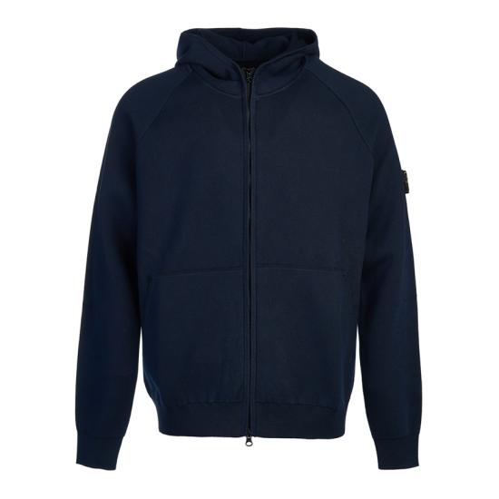  스톤 아일랜드 후드 티셔츠 7915563A6V0020 NAVY BLUE DOM