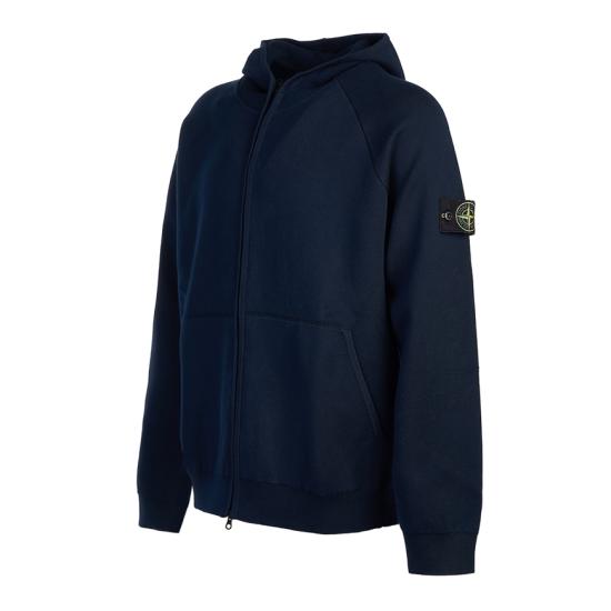  스톤 아일랜드 후드 티셔츠 7915563A6V0020 NAVY BLUE DOM - STONE ISLAND