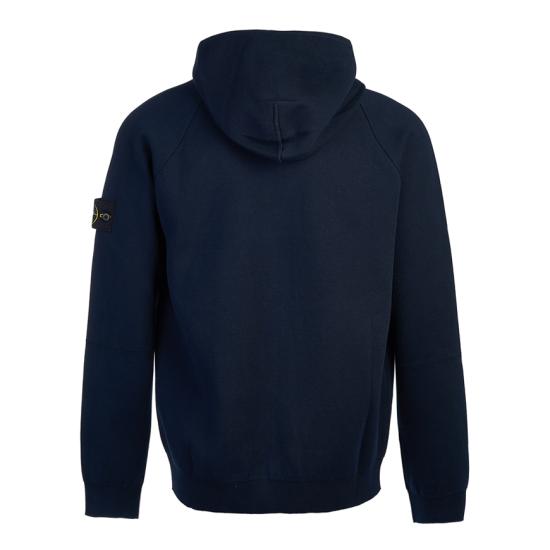  스톤 아일랜드 후드 티셔츠 7915563A6V0020 NAVY BLUE DOM - STONE ISLAND