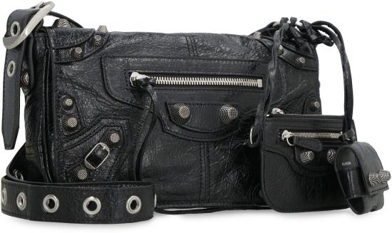 25SS 발렌시아가 숄더백 719082210KR1000 BLACK DOM - BALENCIAGA