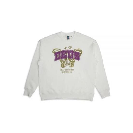  데우스 긴팔 티셔츠 DMF248533VWH VINTAGE WHITE DOM
