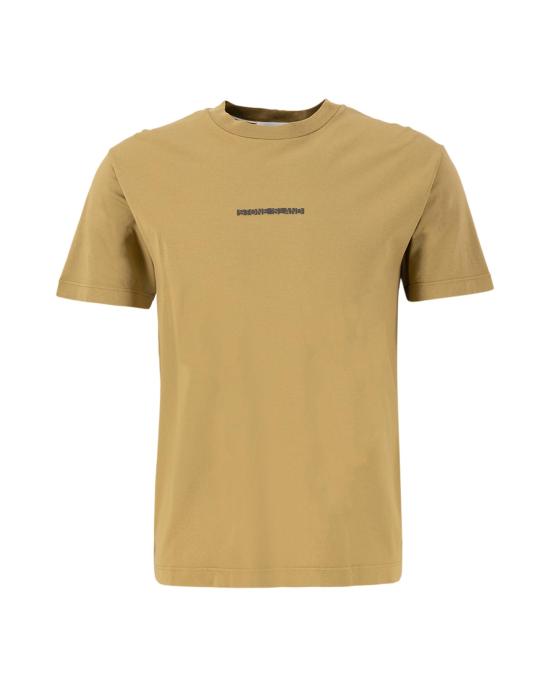  스톤 아일랜드 반팔 티셔츠 78152NS81V0098 DARK BEIGE DOM
