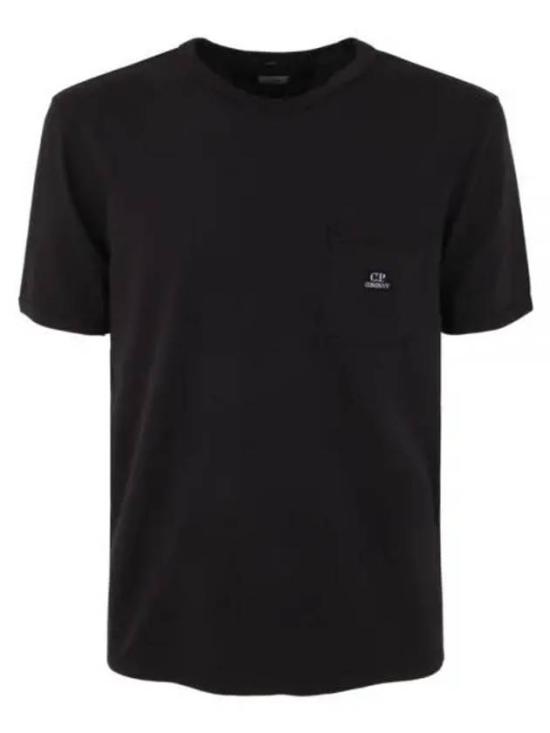  씨피 컴퍼니 반팔 티셔츠 14CMTS312A 006263G 999 BLACK DOM