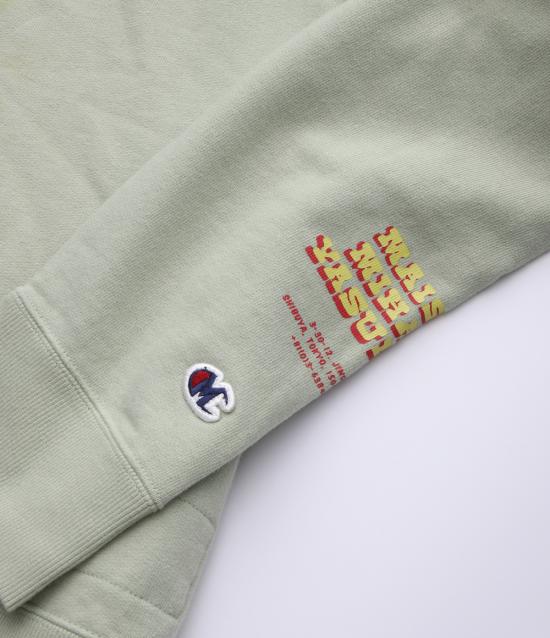  메종 미하라 야스히로 후드 티셔츠 A10HD722 GREEN DOM - MAISON MIHARA YASUHIRO