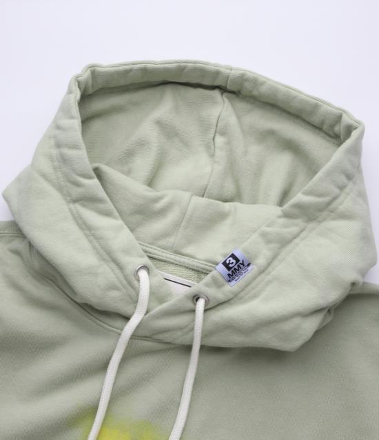  메종 미하라 야스히로 후드 티셔츠 A10HD722 GREEN DOM - MAISON MIHARA YASUHIRO