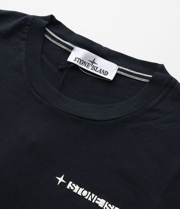  스톤 아일랜드 반팔 티셔츠 78152NS83V0020 BLUE DOM - STONE ISLAND