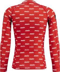  스윅스 트레이닝 티셔츠 4000199997 SWIX RED LOGO DOM - SWIX