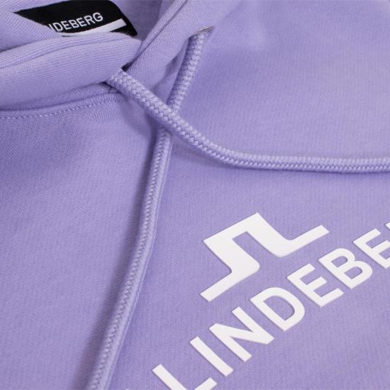  제이린드버그 후드 티셔츠 AWJS08991 Q066 SWEET LAVENDER DOM - J LINDEBERG