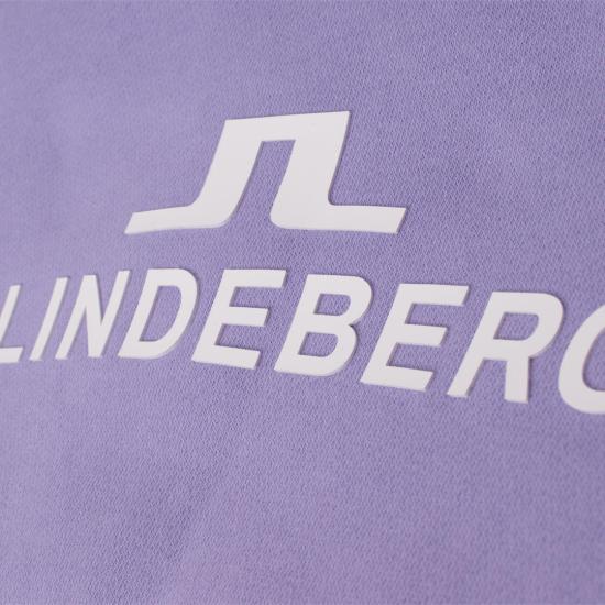  제이린드버그 후드 티셔츠 AWJS08991 Q066 SWEET LAVENDER DOM - J LINDEBERG