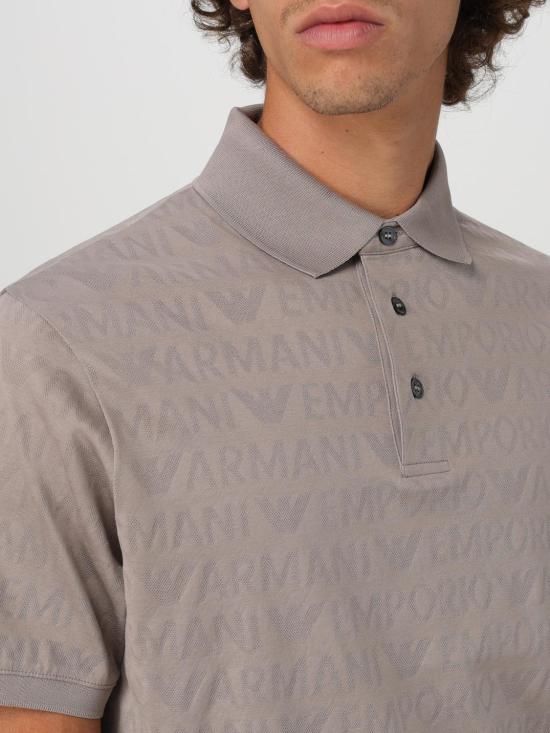  엠포리오 아르마니 폴로 티셔츠 3D1FM81JORZ 0650 Grey - EMPORIO ARMANI