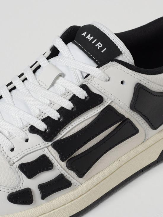 25FW 아미리 스니커즈 AMFOSR1047 WHITE BLACK - AMIRI