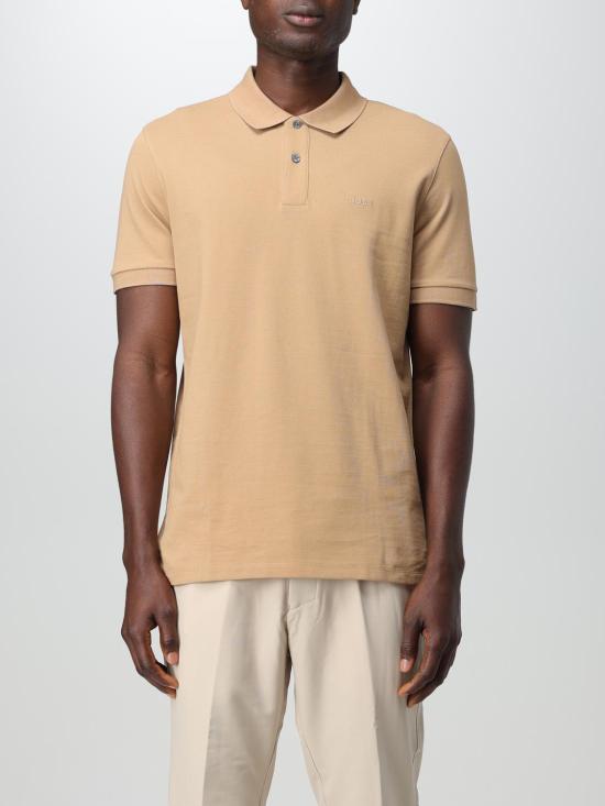 25FW 보스 폴로 티셔츠 50468301 260 Beige