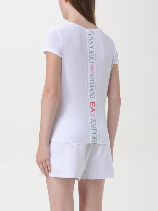  엠포리오 아르마니 반팔 티셔츠 3DTT17TJKUZ 1100 White - EMPORIO ARMANI