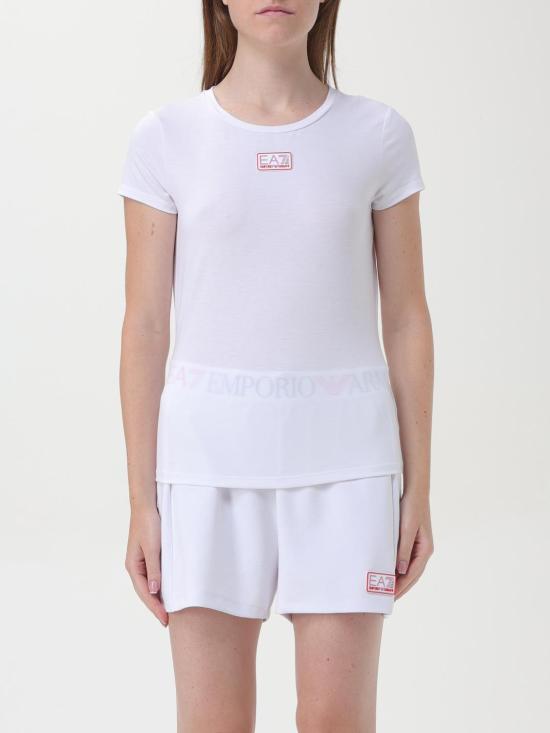  엠포리오 아르마니 반팔 티셔츠 3DTT17TJKUZ 1100 White