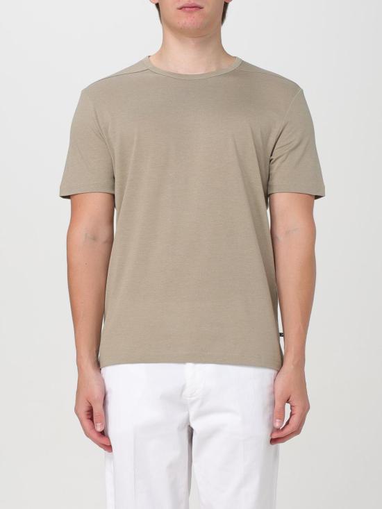  보스 반팔 티셔츠 50511700 255 Beige