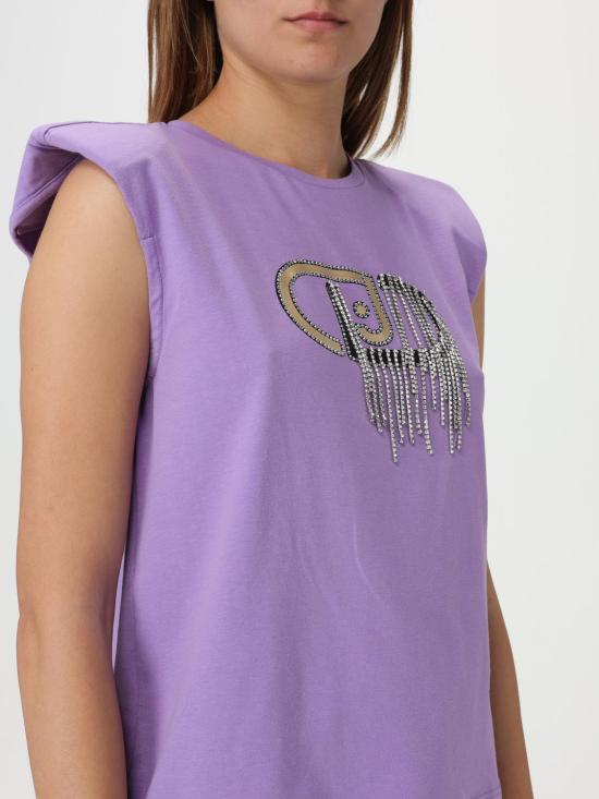  리우조 민소매 티셔츠 CA4413J5003 N9162 Wisteria - LIU JO