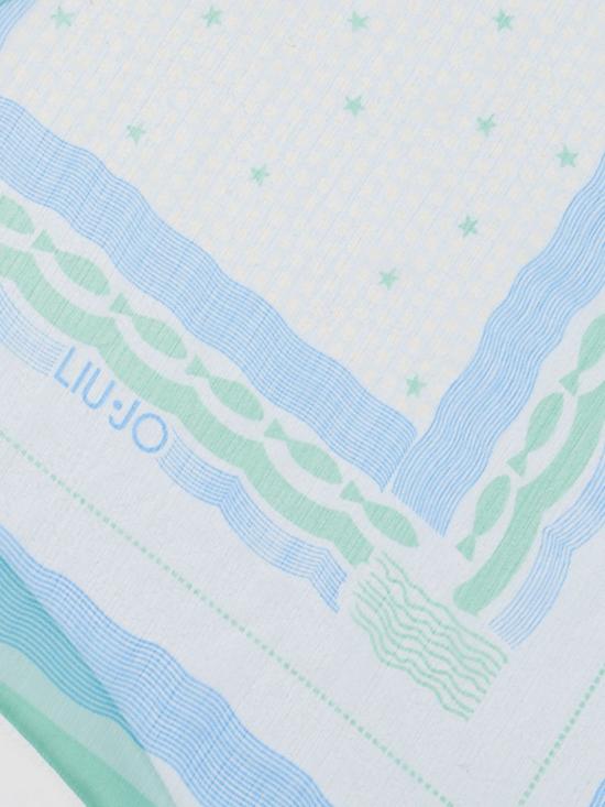  리우조 머플러/스카프 2A4020T0300 X0543 Gnawed Blue - LIU JO