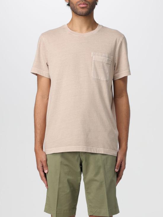  페이 반팔 티셔츠 NPMB348132TUYK C003 Beige