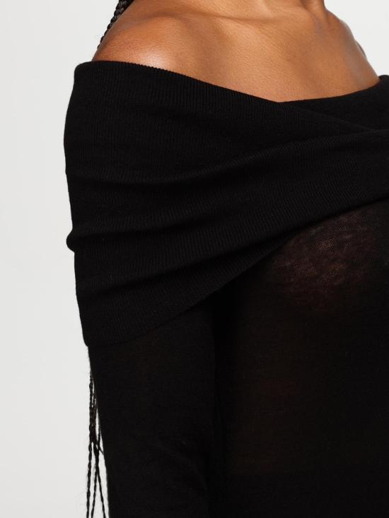  필리파 케이 긴팔 티셔츠 30975 1433 Black - FILIPPA K