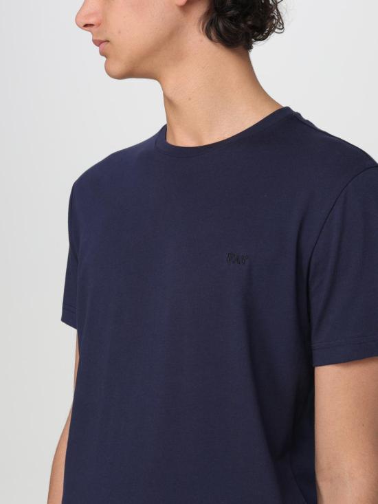  페이 반팔 티셔츠 NPMB3481300UCX U806 Blue - FAY