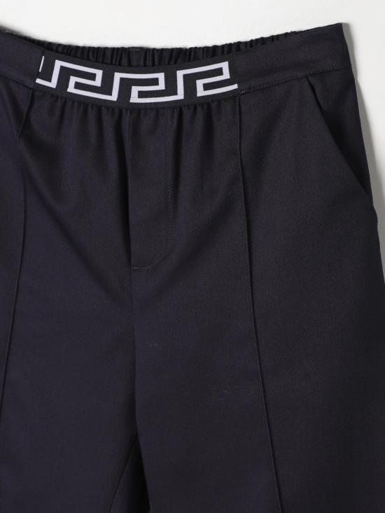 25FW [키즈] 베르사체 트레이닝/조거 팬츠 10138311A09209 1U830 Blue - VERSACE