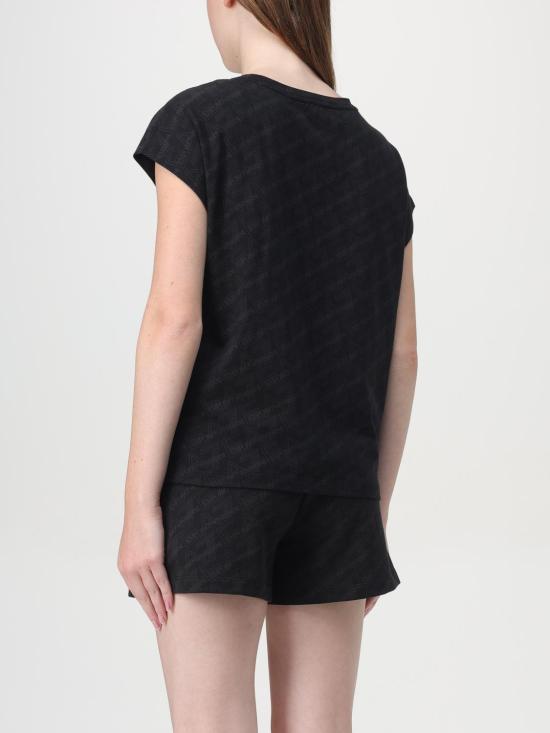  엠포리오 아르마니 반팔 티셔츠 3DTT04TJUBZ 1200 Black - EMPORIO ARMANI