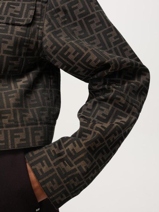 24FW 펜디 자켓 FJ7818A5W3 F118W Brown - FENDI