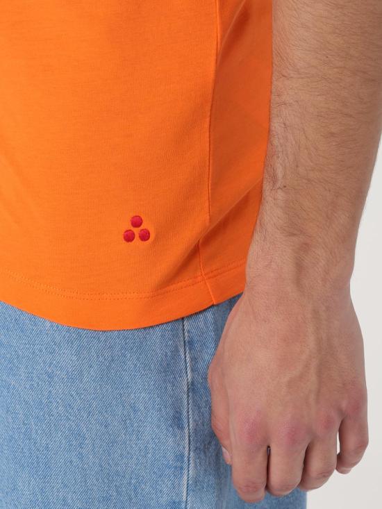  페트레이 반팔 티셔츠 PEU513399011969 584 Orange - PEUTEREY
