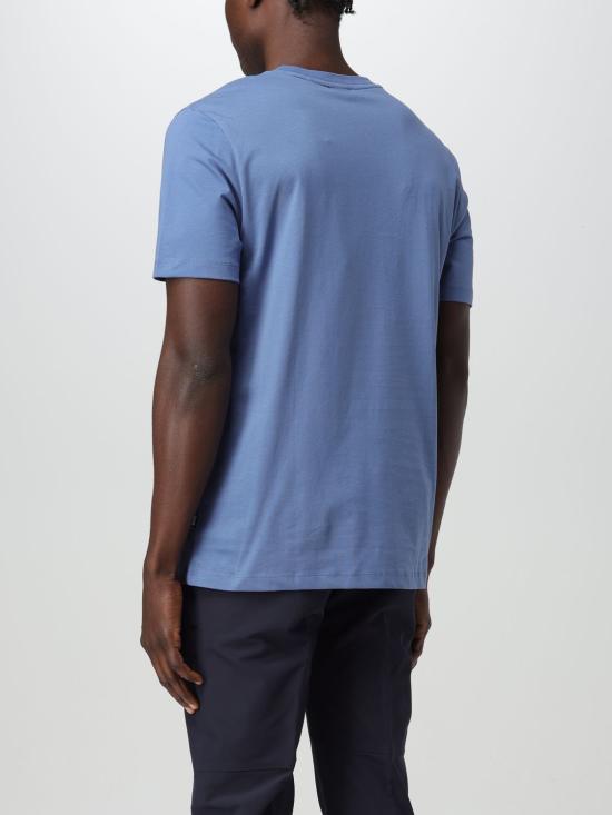 25FW 보스 반팔 티셔츠 50468347 479 Blue - BOSS