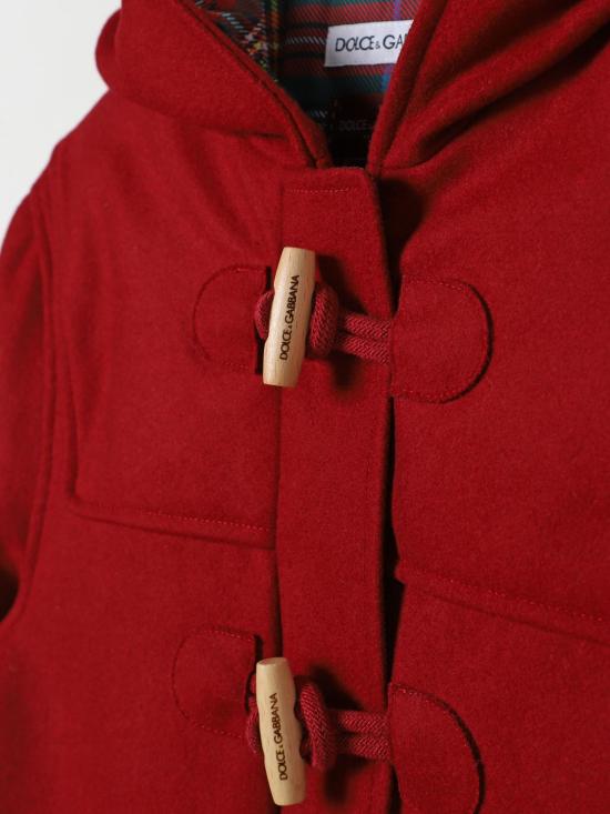 25FW [키즈] 돌체앤가바나 코트 L54C51G7NMQ R5232 Red - DOLCE & GABBANA