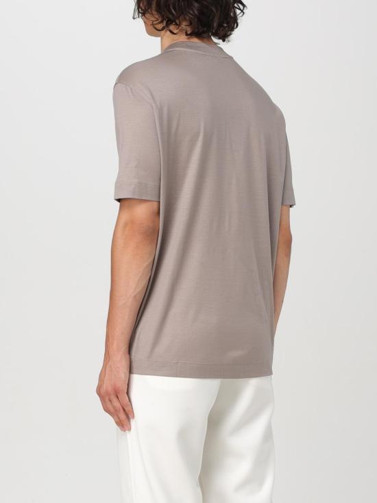 25FW 엠포리오 아르마니 반팔 티셔츠 3D1TA21JUVZ 06H4 Dove Grey - EMPORIO ARMANI