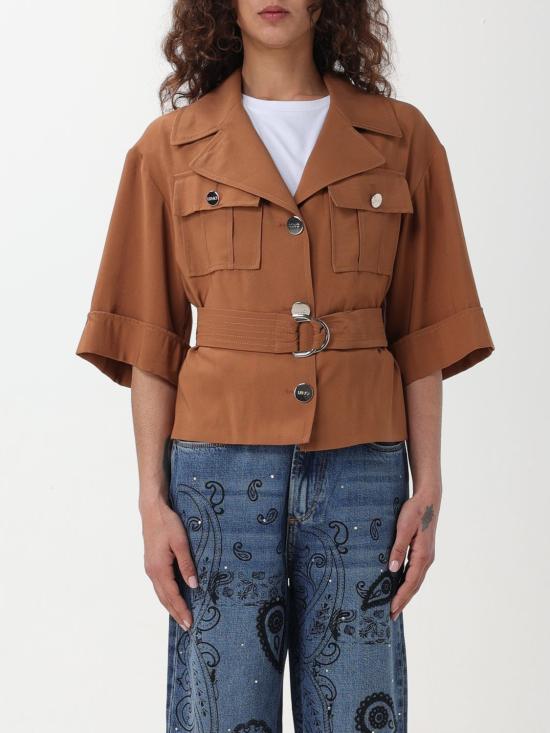  리우조 자켓 CA4237T5826 00201 Bronze