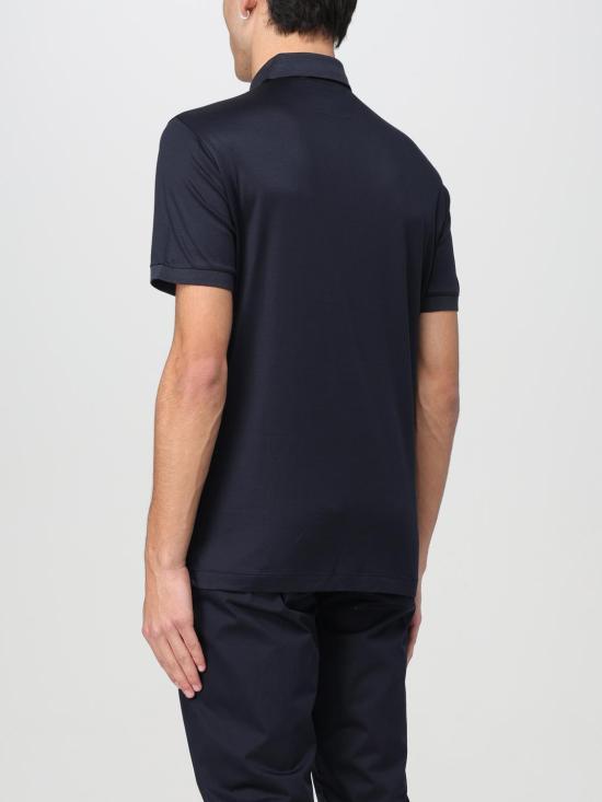 25FW 엠포리오 아르마니 폴로 티셔츠 8N1F961JUVZ 0920 Blue - EMPORIO ARMANI